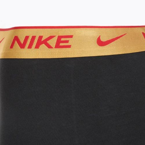 Férfi Nike Everyday Cotton Stretch Trunk boxeralsó 3 pár kék/egyetemi piros/búzakék arany/fekete magas fényű wb