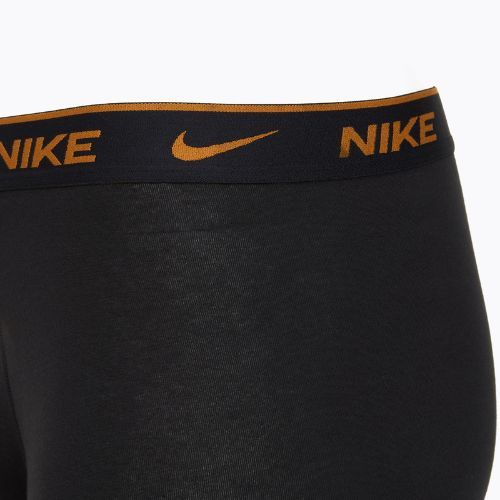 Férfi boxeralsó Nike Everyday Cotton Stretch Trunk 3 pár fekete lig crim/des och/deep night logós derékpánt 3 pár