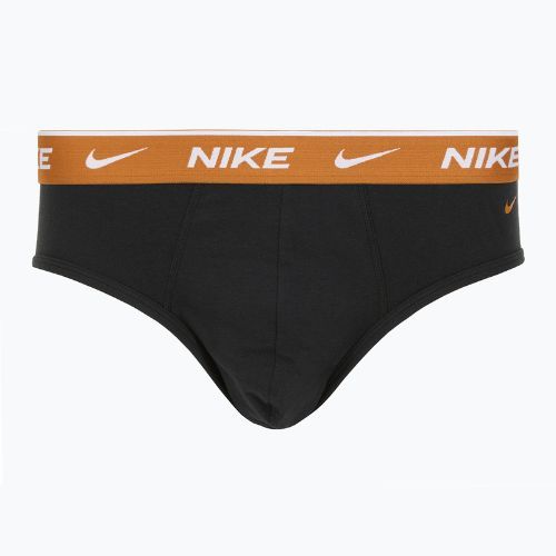Férfi Nike Everyday Cotton Stretch alsónadrág 3 pár fekete light crimson/desert okkers/fekete wb