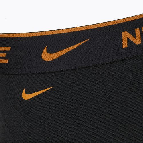 Férfi Nike Everyday Cotton Stretch alsónadrág 3 pár fekete light crimson/desert okkers/fekete wb