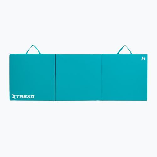 TREXO összecsukható gimnasztikai matrac 180 x 60 x 5 cm zöld