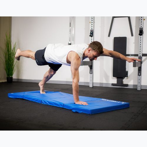XTREXO összecsukható tornamatrac 195 x 80 x 5 cm kék