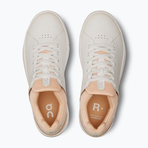 Női On The Roger Advantage fehér/savannah cipők