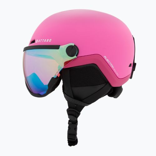Gyerek sísisak ATTABO Avens 2.0 Jr Visor pink