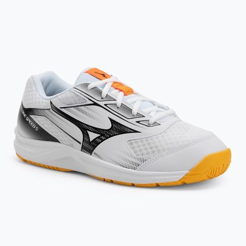 Mizuno Cyclone Speed 5 fehér/tüzes korall 2/citrus röplabdacipő