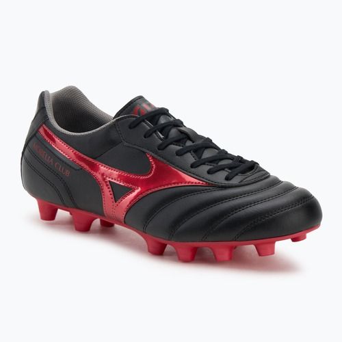 Mizuno Morelia II Club FG futballcipő fekete/morelia 40. piros/fekete homok