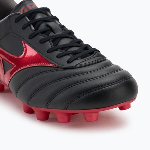 Mizuno Morelia II Club FG futballcipő fekete/morelia 40. piros/fekete homok