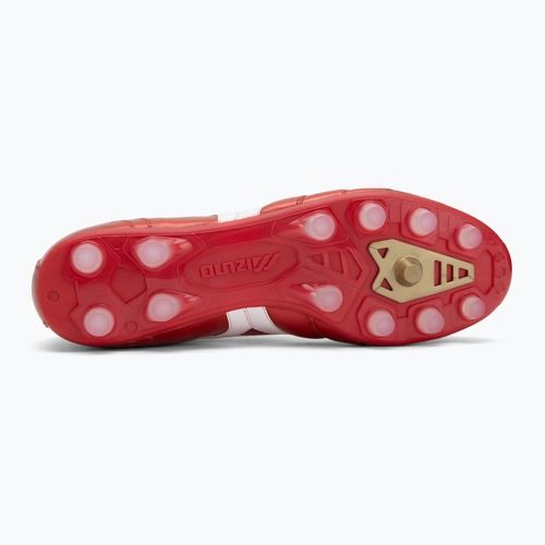 Mizuno Morelia II Elite FG férfi futballcipő 40. piros/fehér/fekete