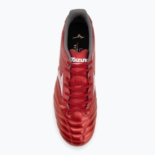 Férfi Mizuno Morelia Neo IV Pro MD labdarúgócipő 40. piros/fehér/fekete