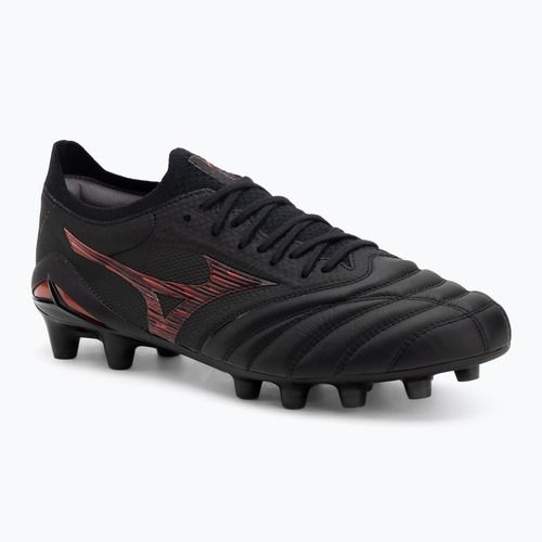 Férfi futballcipő Mizuno Morelia Neo IV β Japan Fg black/morelia 40th red/black