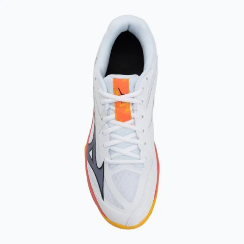 Mizuno Thunder Blade Z fehér/tüzes korall 2/citrus röplabdacipő