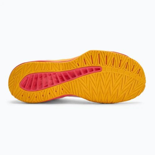 Mizuno Thunder Blade Z Mid fehér/tüzes korall 2/citrus röplabdacipő