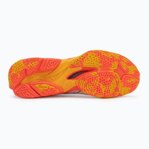 Mizuno Wave Lightning Neo 3 fehér/tüzes korall 2/citrus röplabdacipő