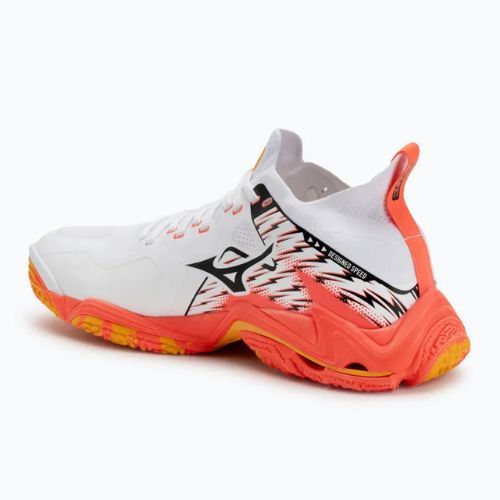 Mizuno Wave Lightning Neo 3 fehér/tüzes korall 2/citrus röplabdacipő