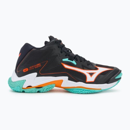 Mizuno Wave Lightning Z8 Mid röplabda cipő fekete/angol/jégzöld