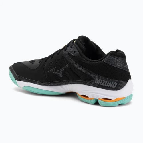 Mizuno Wave Voltage 2 röplabda cipő fekete/angol/jégzöld