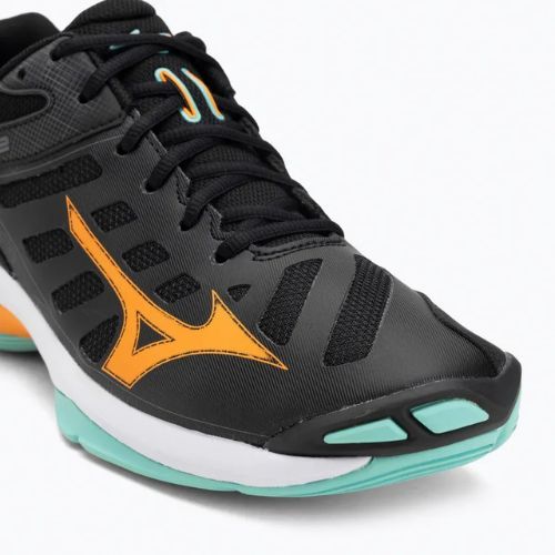 Mizuno Wave Voltage 2 röplabda cipő fekete/angol/jégzöld