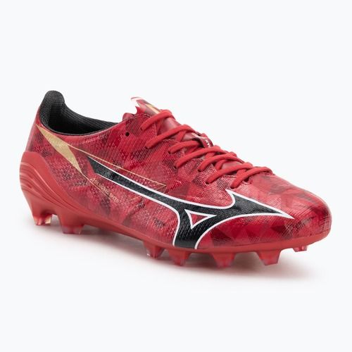Férfi futballcipő Mizuno α II Japan Md morelia 40. piros/fekete/arany