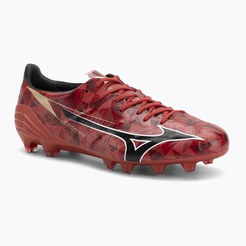 Mizuno férfi futballcipő α II Elite Md morelia 40. piros/fekete/arany