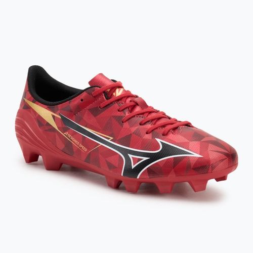 Mizuno α II Select Md morelia 40. piros/fekete/arany futballcipő