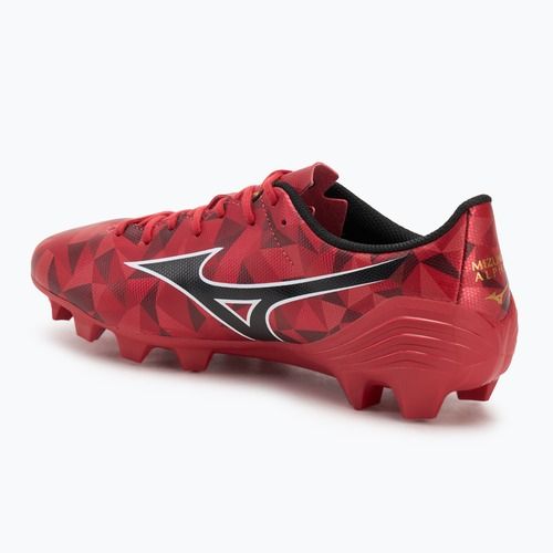 Mizuno α II Select Md morelia 40. piros/fekete/arany futballcipő