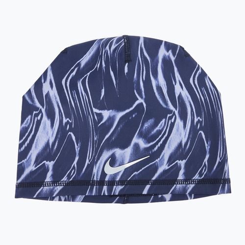 Nike Dri-Fit Peak Beanie nyomtatott kék üres/ezüst