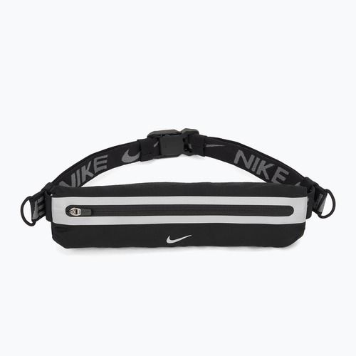 Nike Slim 4.0 futóöv fekete/fekete/ezüst
