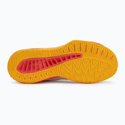 Mizuno Lightning Star Z7 fehér/tüzes korall 2/citrus gyerek röplabdacipő