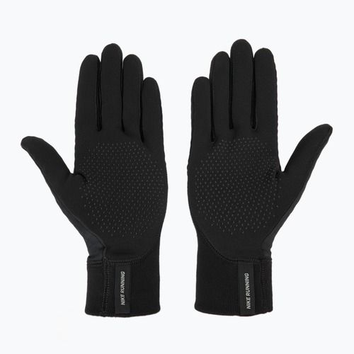 Férfi Nike Therma-Fit Pacer Sphere Midweight RG futókesztyű fekete/fekete/ezüst