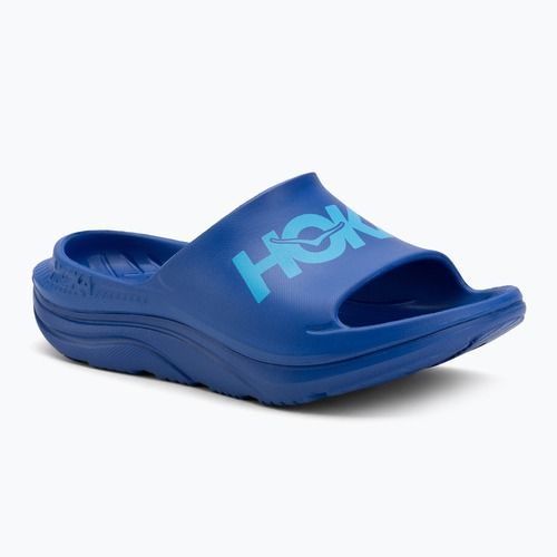 HOKA Ora Athletic Slide papucs ultramarine/skyward blue