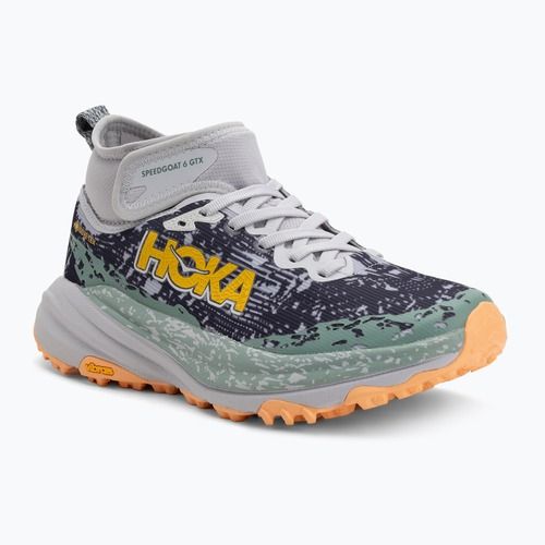 Női futócipő HOKA Speedgoat 6 MID GTX aszteroida/koszmikus szürke
