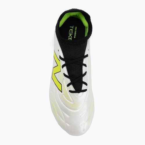 Gyerek focicipő New Balance Tekela Team Low JR FG fehér