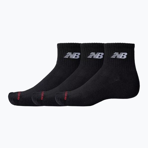 New Balance Everyday Ankle zokni 3 pár fekete
