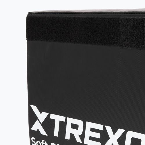 Összecsukható TREXO plyometrikus láda 30 cm fekete