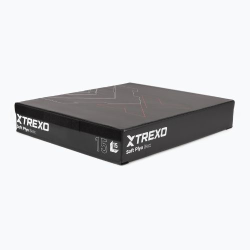 Összecsukható TREXO pliometrikus láda 15 cm fekete