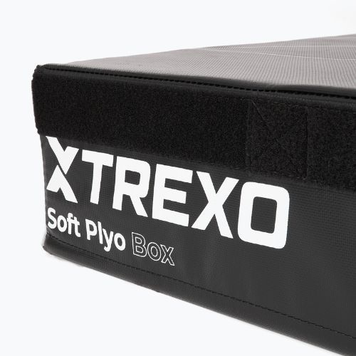 Összecsukható TREXO pliometrikus láda 15 cm fekete