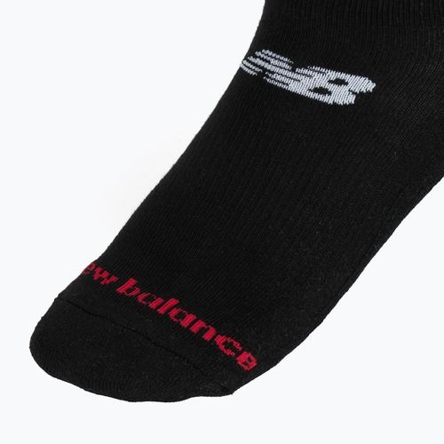 New Balance Everyday No Show zokni 3 pár fekete