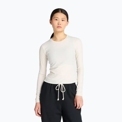 Női hosszú ujjú New Balance Micro-Rib fehér