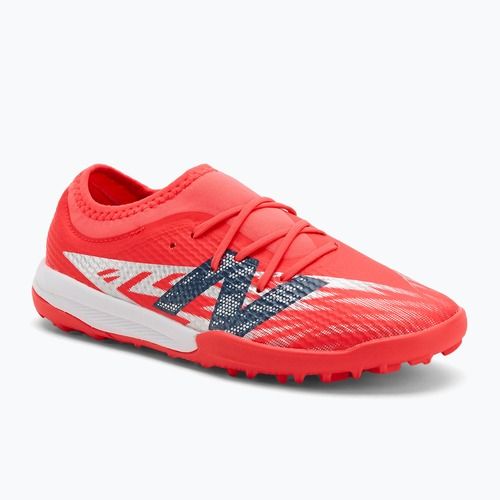 Gyerek focicipő New Balance Furon Team V8 Jr TF piros