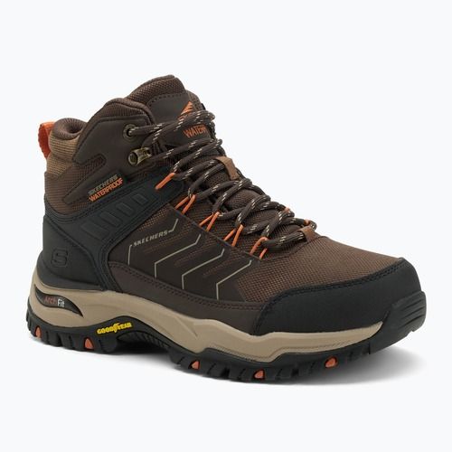 Férfi cipők SKECHERS Arch Fit Dawson Raveno barna