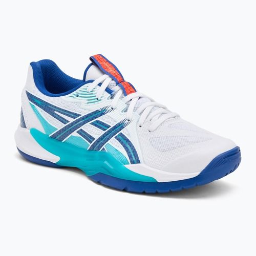 Férfi ASICS Powerbreak FF röplabdacipő fehér/asics kék