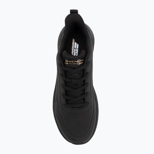 Női Skechers Bobs Squad Waves Just Wading fekete cipő