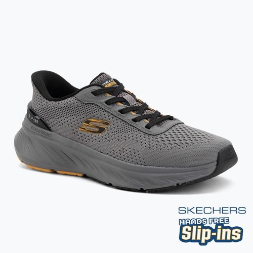 Skechers Edgeride Erlson férfi cipő faszén/sárga
