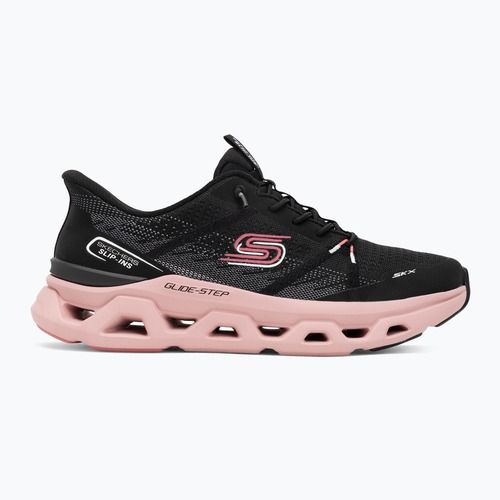 Női Skechers Glide-Step Altus Fast Lane cipő fekete/mályva