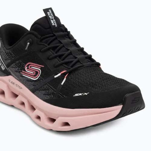 Női Skechers Glide-Step Altus Fast Lane cipő fekete/mályva