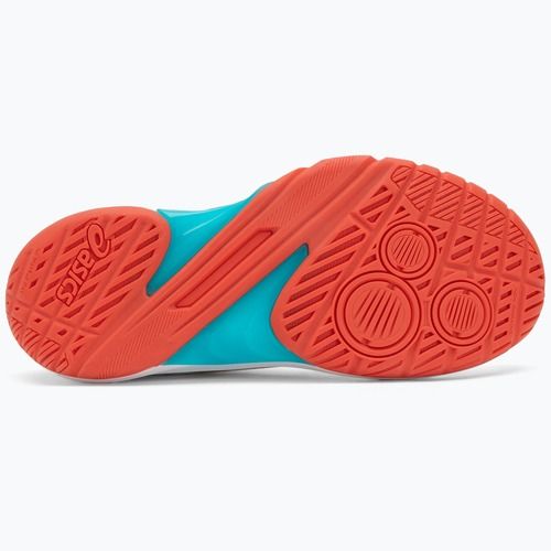 Női ASICS Powerbreak FF röplabdacipő fehér/tengerzöld