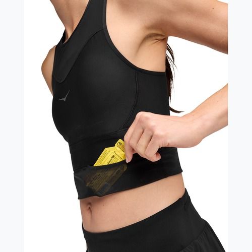 HOKA Race Day edzőmelltartó fekete/fekete