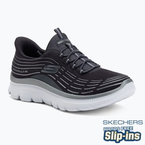 Női SKECHERS Summits Plus Soft Luster szénszürke/ezüst