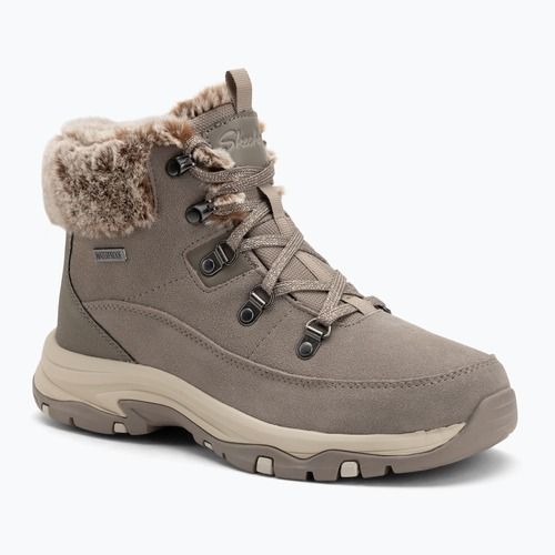Női Skechers Trego Snow Worries cipő gomba színben