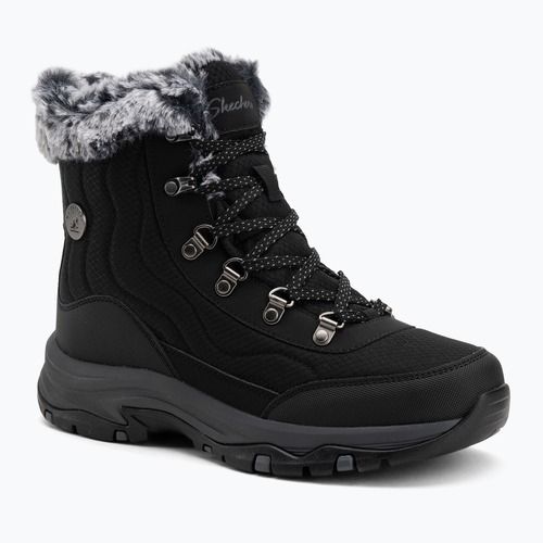 Női Skechers Trego Stormie fekete cipő